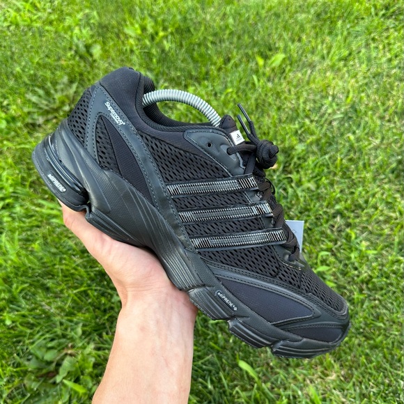 Running shoes Adidas Supernova Cushion 7 Black Carbon Men's 12 size brand new - Picture 5 of 8